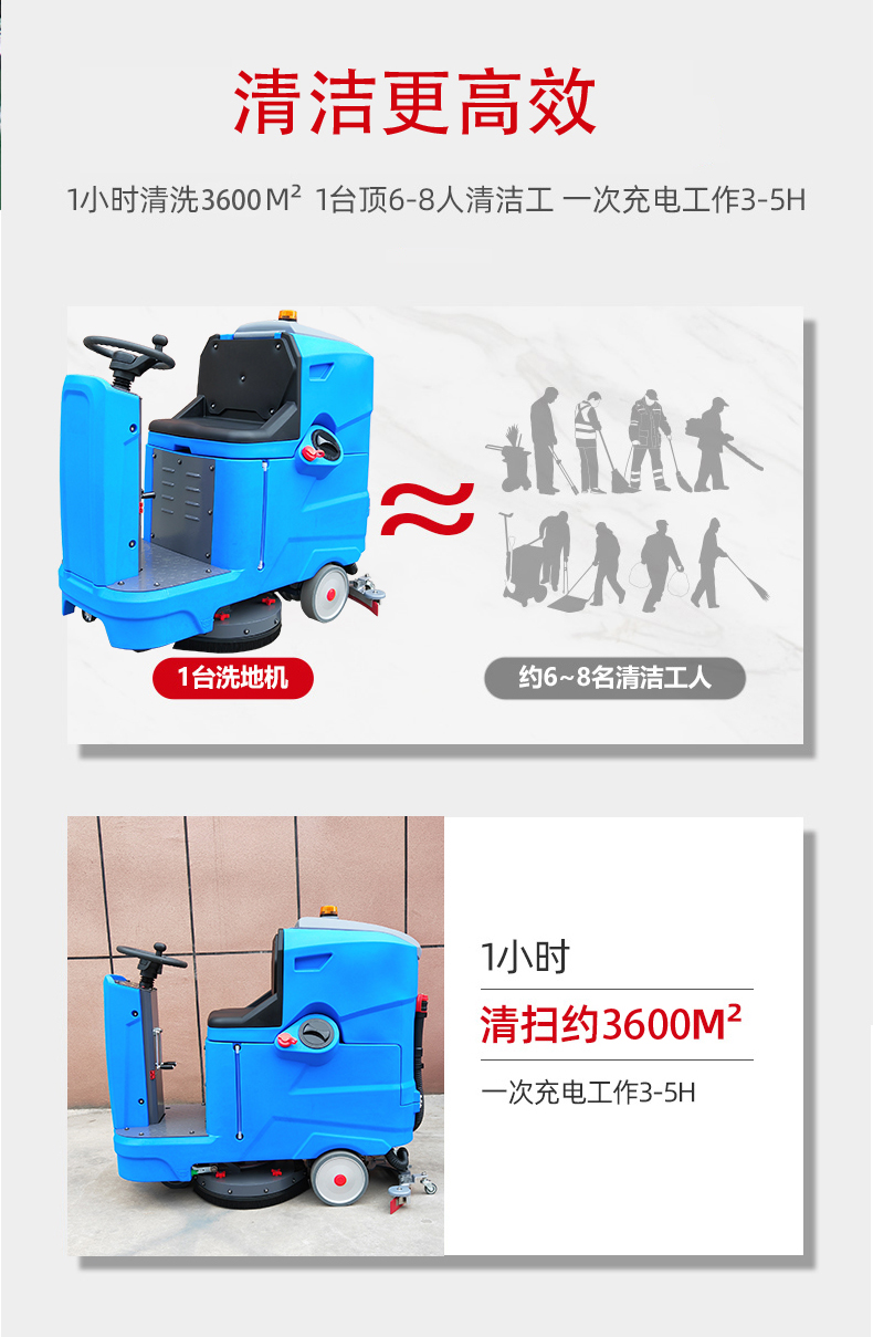永州驾驶式洗地机更适合用在高铁站